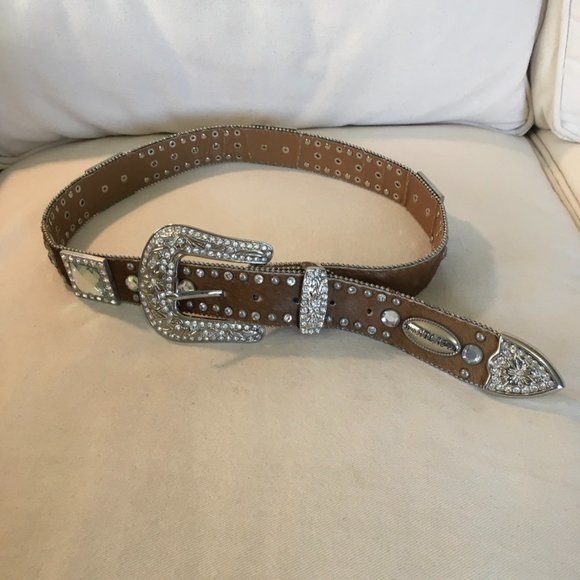 W.B. Atlas TM Accessories - W.B. Atlas TM Jeweled and Pony Hair Belt